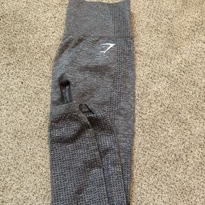 Gray gymshark seamless leggings size XS